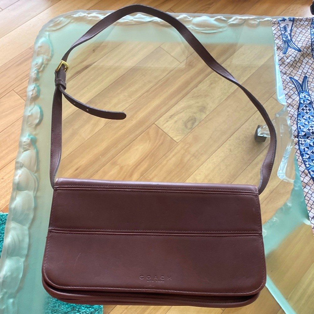 Coach shoulder, cross body purse